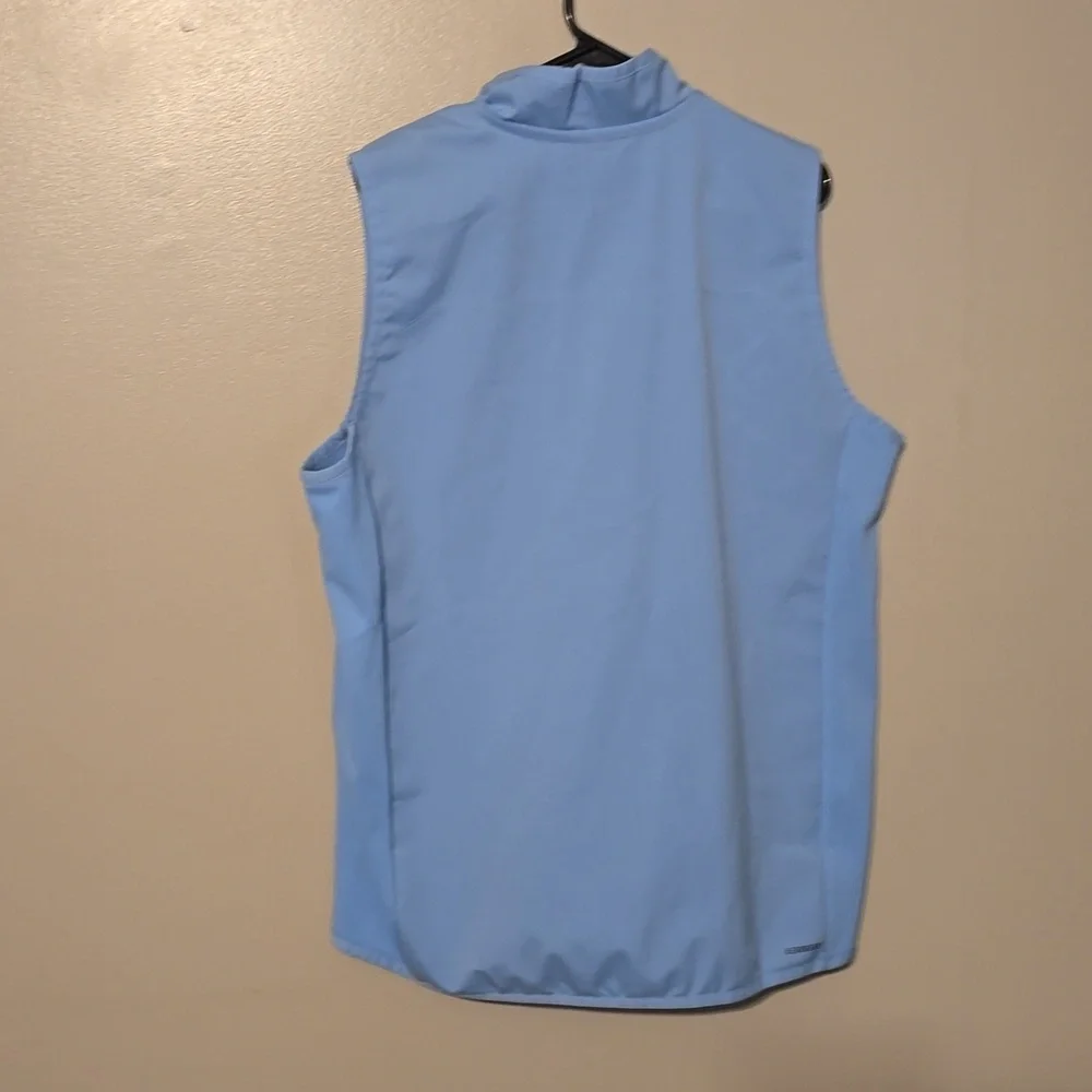 Adidas Own the Run Men's Full-Zip Wind-Resistant Slim Fit Running Vest Large NWT